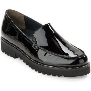 Paul Green | Black Ariana Patent Loafers BARELY WORN| Chunky Sole Loafers